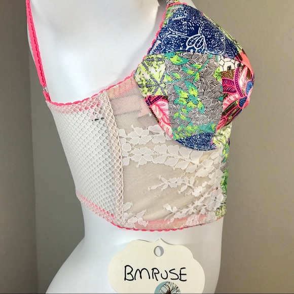 Bali Patchwork Victoria's Secret 32DD Bra lined - Picture 6 of 8